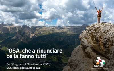 â€œOSA, che a rinunciare ce la fanno tuttiâ€