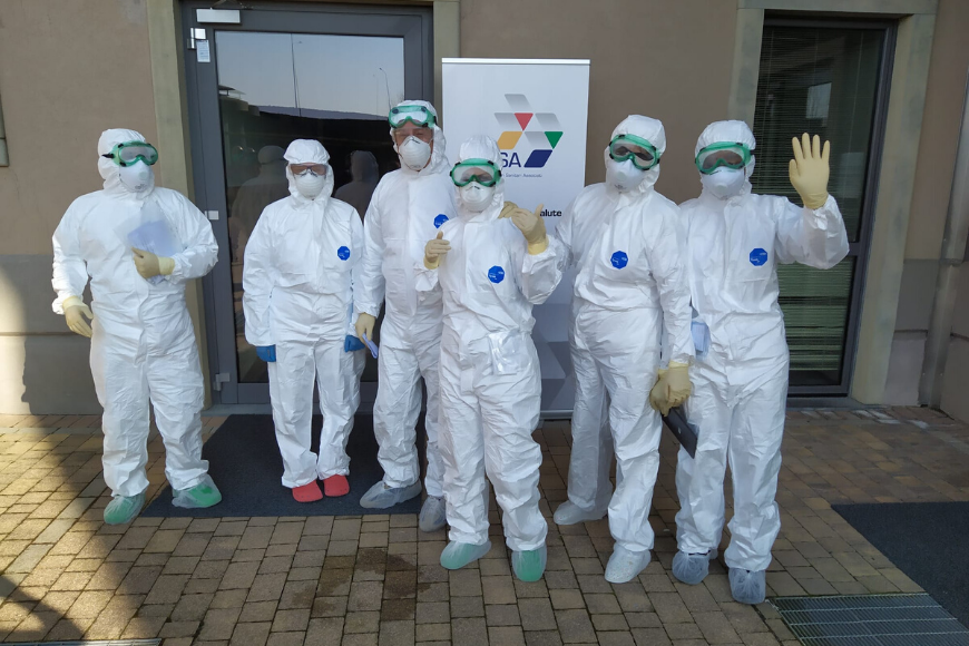 Bergamo, l’impegno di OSA per i malati di Covid-19 raccontato dai media