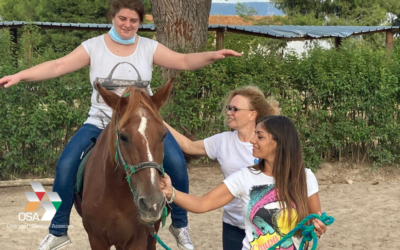 I Cavalieri del Gargano, gli ospiti della CRAP S.Cristofaro a cavallo