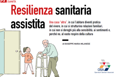 Milanese: Rsa diventi acronimo di Resilienza sanitaria assistita