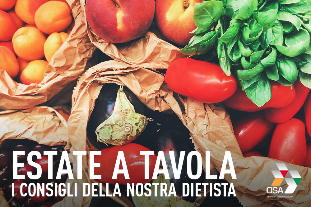 Stop al caldo a tavola, i consigli della dietista della RSA Bellagio