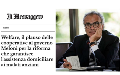Riforma Welfare, Milanese al Messaggero: Anziani lasciati troppo tempo soli, ora formare il personale