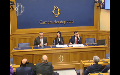 Giuseppe Milanese alla presentazione dell’Intergruppo parlamentare emergenza sanitaria e ripresa