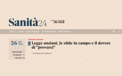 Legge Anziani, Milanese: le sfide in campo e il dovere di provarci