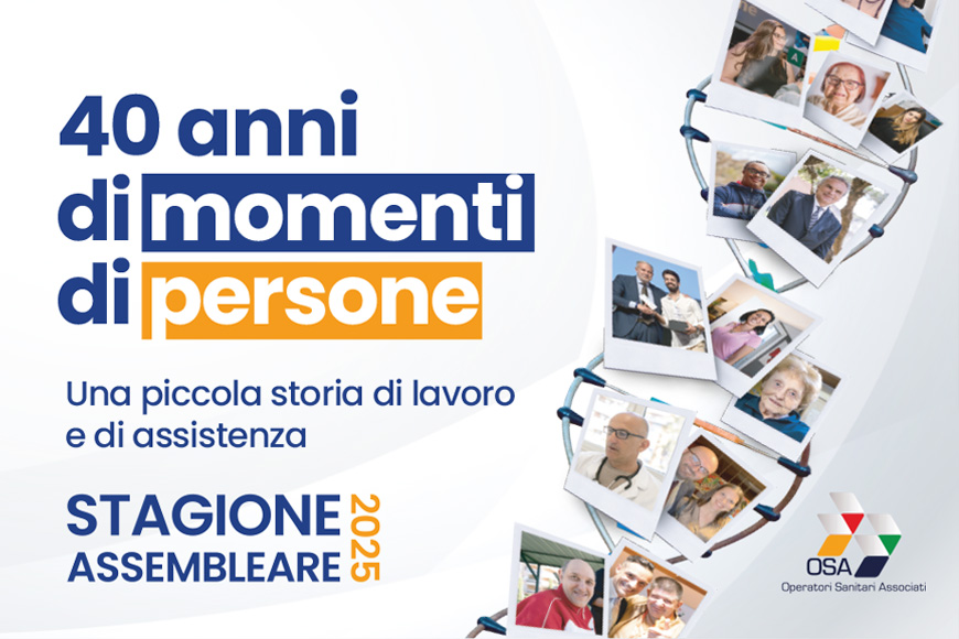 40 anni di momenti di persone, al via la stagione assembleare di OSA